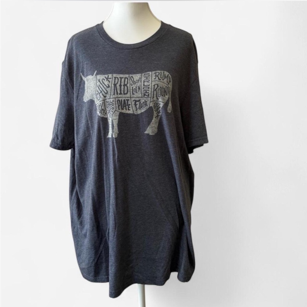 Blue Graphic Tee